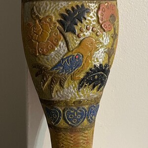Antique Chalkware Wallpocket