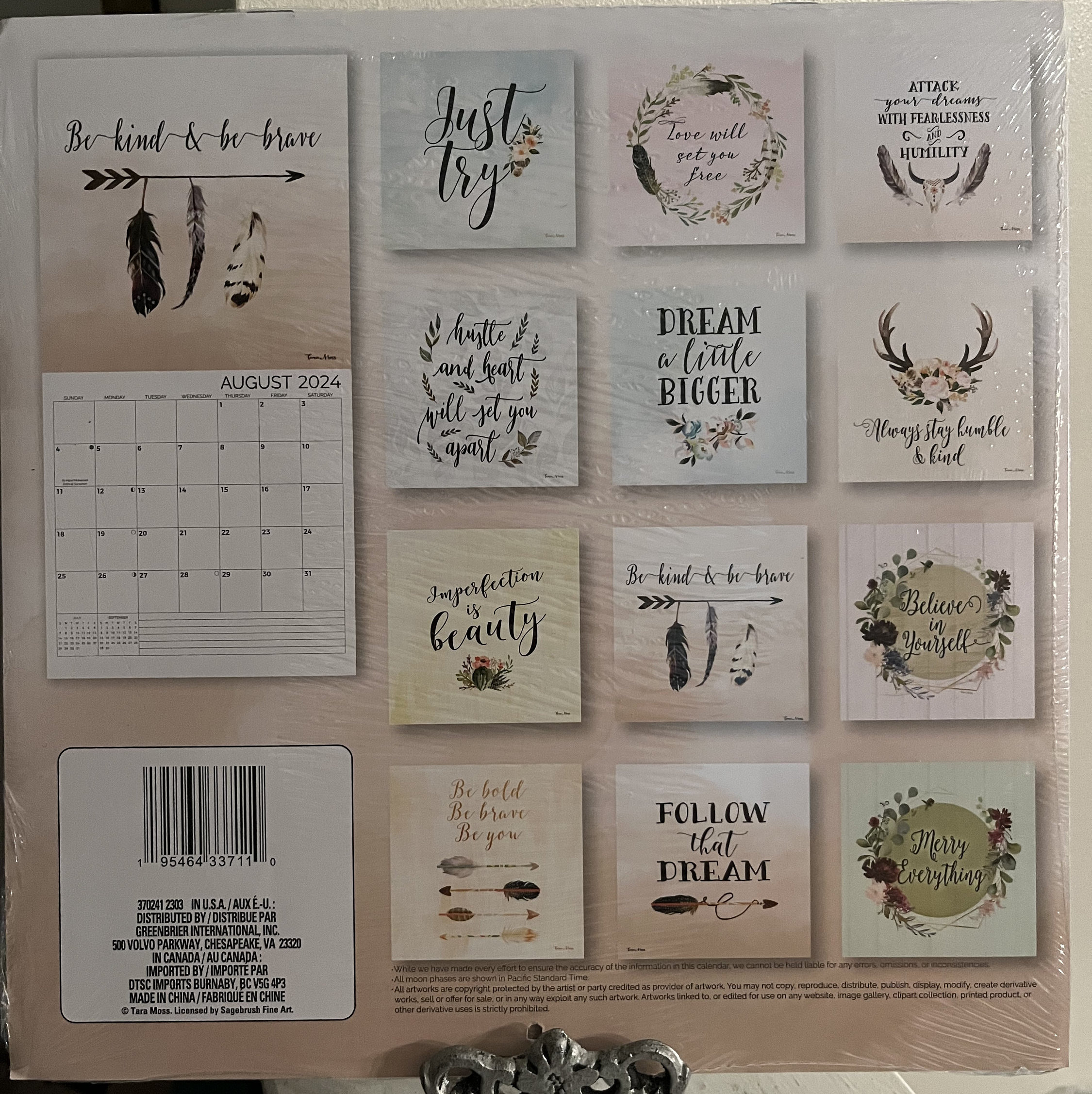 New 2024 Follow That Dream Calendar Etsy