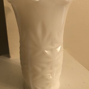 Vintage Milk Glass Vase