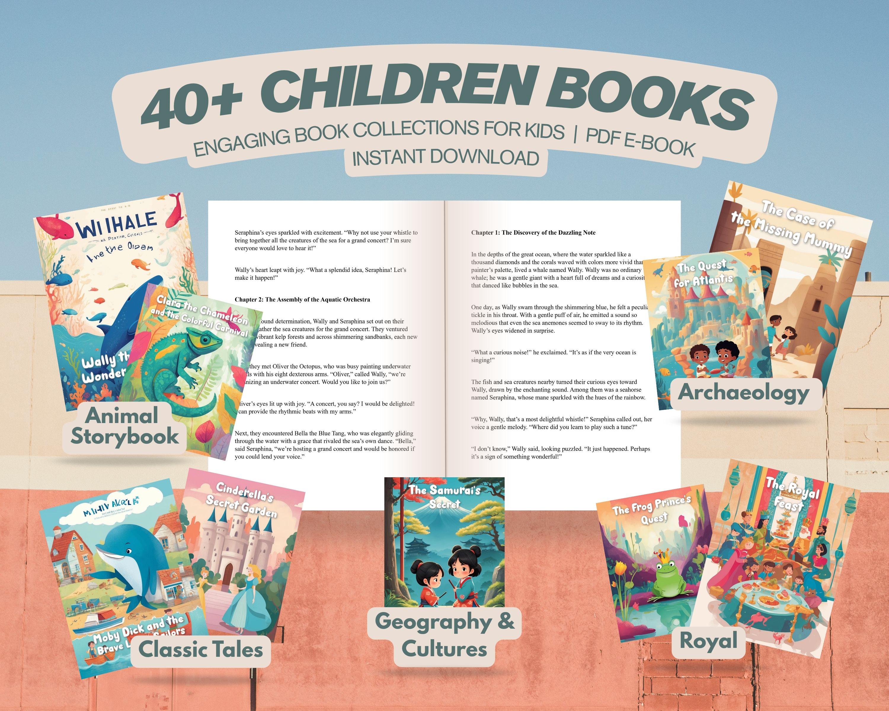 Printable Children’s Storybook Set | Animals, Cultures, Royal Tales ...