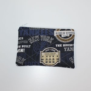 Bolsa Yankee, bolsos y carteras, monedero con cremallera, monedero, billetera de béisbol, regalo para tu novia, regalo de cumpleaños, regalo de Navidad