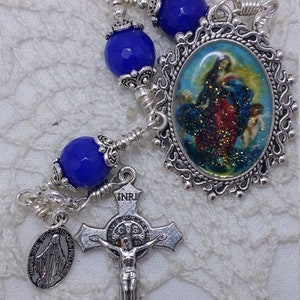 Devoção das Três Ave Marias ~ Imaculada Maria Terror dos Demônios Camafeu, Rosário Inquebrável, Orações pelo Rosário