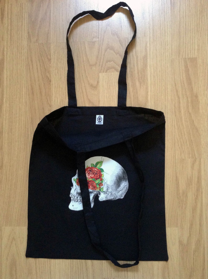 Backpack Skull Blossoms Tote bag
