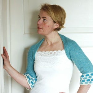 Summer Evening Shrug PDF Pattern. image 2