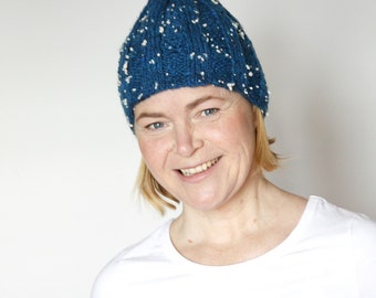 SALE Fashion Hat in hand spun yarn