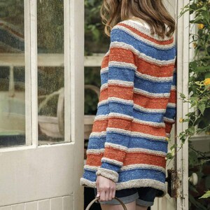 PDF Knitting Pattern for Seaside Jumper image 3