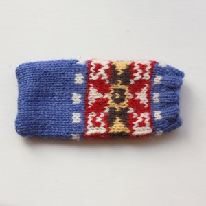 Fair Isle iPhone Sock PDF knitting pattern image 4