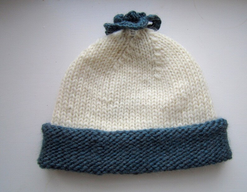 Rustic Nordic Hat pdf knitting pattern. image 1