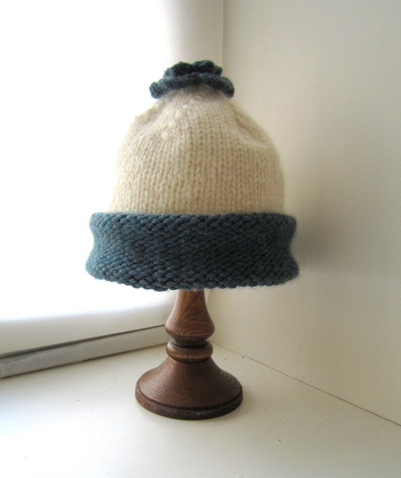 Rustic Nordic Hat pdf knitting pattern. image 2