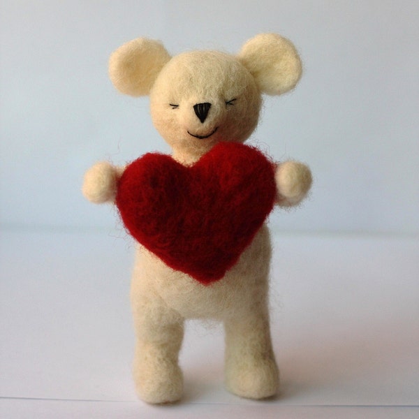 Valentine SALE - Woolly the big Ted