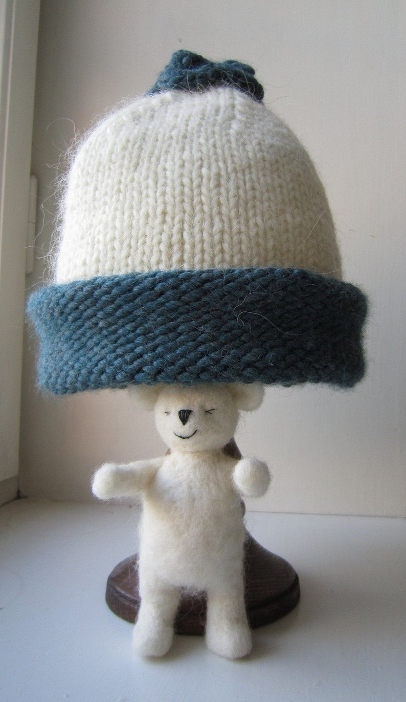 Rustic Nordic Hat pdf knitting pattern. image 4