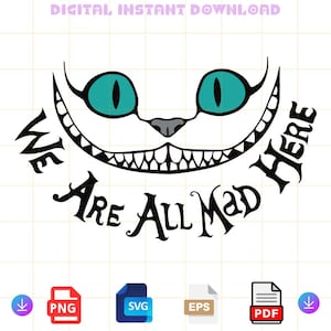 Alice in Wonderland Svg, Alice In Wonderland Png, Alice in Wonderland Clipart, Alice in Wonderland cut file, Alice Svg, Fairy Tale Svg