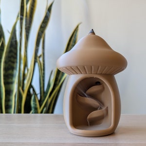 MUSHROOM Incense Burner Decoration Backflow Incense Burner Home Decor