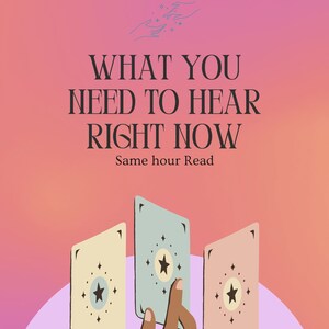 Wat je nu moet horen Tarotlezen: hetzelfde uur