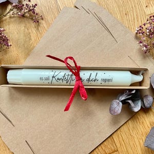 Embalaje de velas cónicas | Embalaje de cartón kraft | caja plegable
