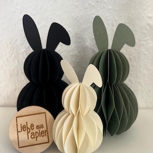 Decorazione a nido d'ape Pasqua | Decorazioni pasquali | Decorazione di carta