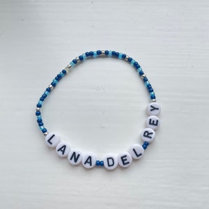 Lana Del Rey beaded bracelet