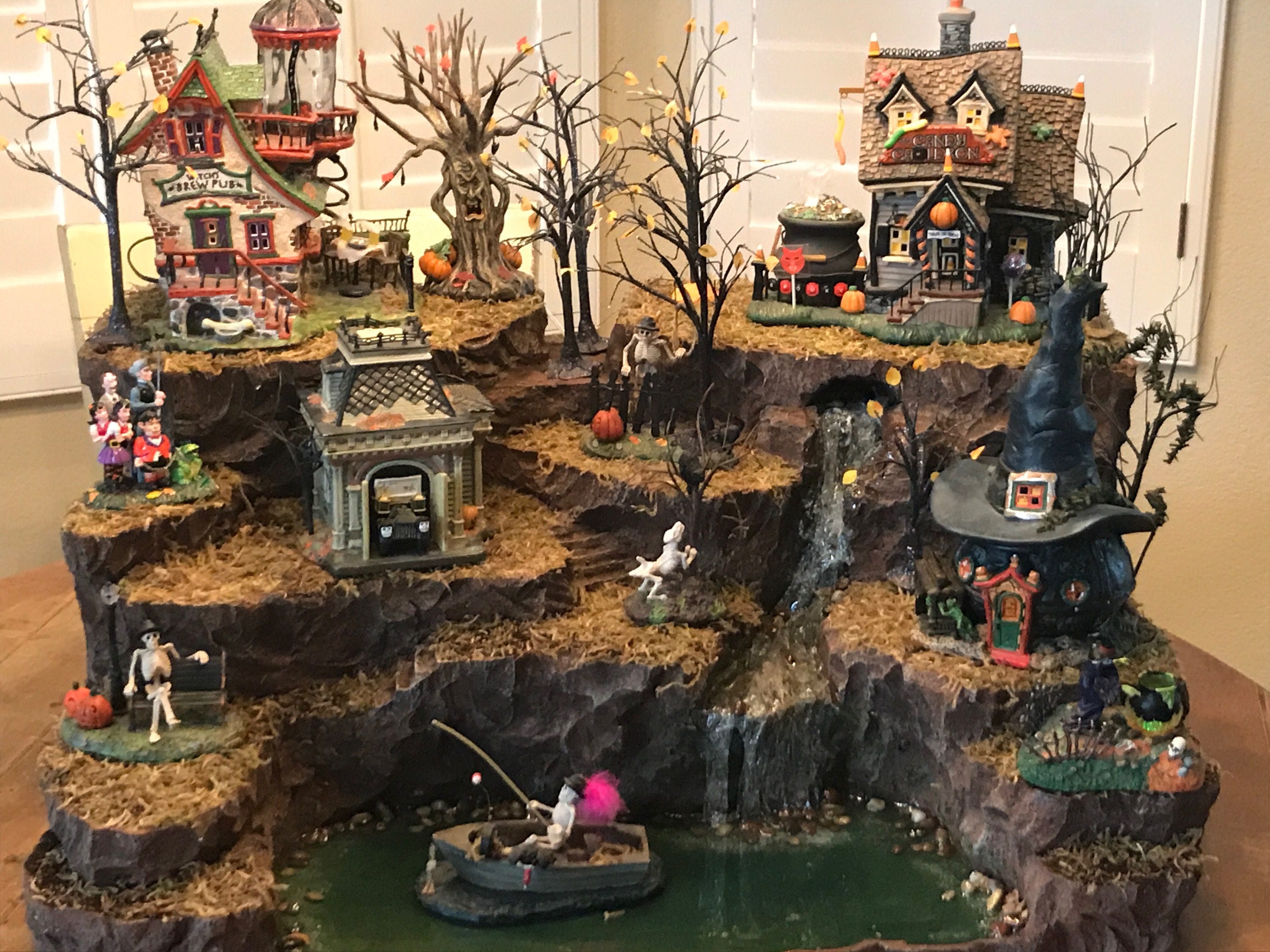 Custom Halloween Village Display Services Etsy UK