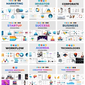 Business Plan PowerPoint, Marketing Strategy Canva, Investor Pitch Deck ,Startup Presentation, Corporate Infographics Template image 8