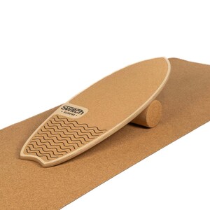 Buy Shaka Balance Board With Cork Roll Surf Style Balance Board. Improve Balance for Surf Snowboard Skateboard Core Strength and Stability Online in India Etsy