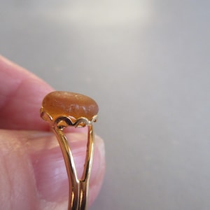 Handmade Jewelry, Sea Glass Ring, Brown Sea Glass, Beach Glass Ring, Beach Glass Jewelry, Prince Edward Island Sea Glass, Gifts of the Sea