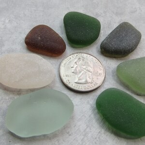 Choose Your Color Bulk Sea Glass Pieces Beach Glass Shards Assorted Colors Bezeling Pieces Loose Sea Glass image 4