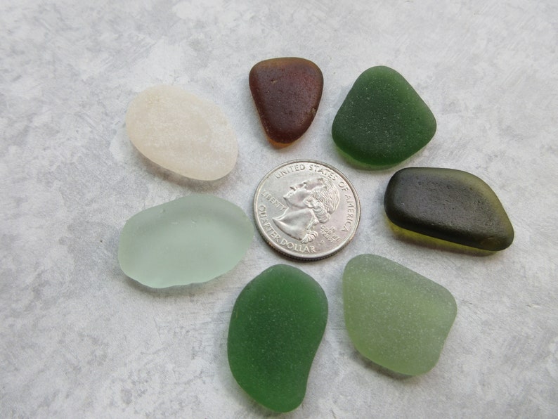 Choose Your Color Bulk Sea Glass Pieces Beach Glass Shards Assorted Colors Bezeling Pieces Loose Sea Glass image 6