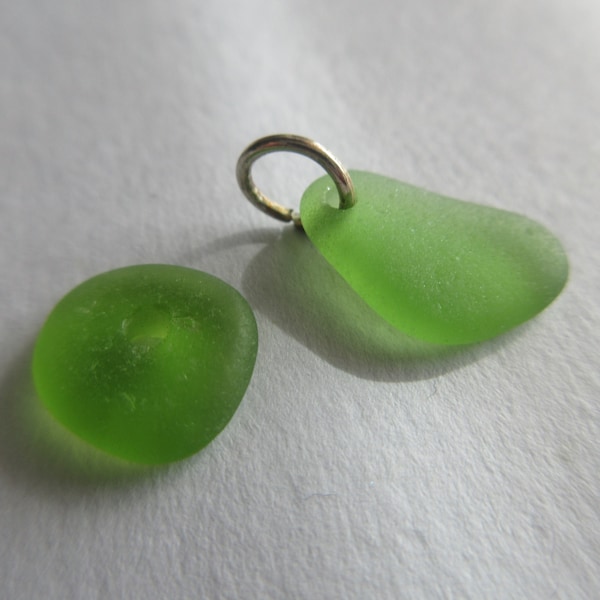 Lime Green Sea Glass Etsy