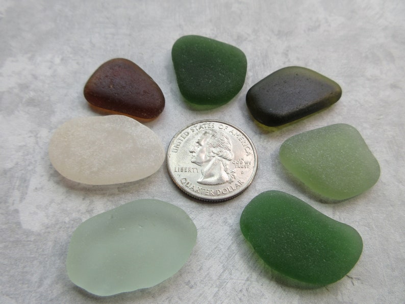 Choose Your Color Bulk Sea Glass Pieces Beach Glass Shards Assorted Colors Bezeling Pieces Loose Sea Glass image 5