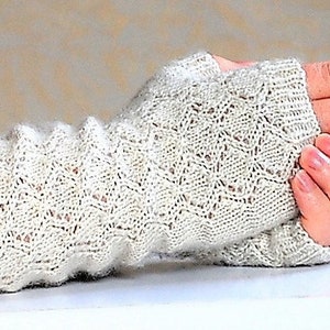 Lace Mitts pdf Knitting Pattern