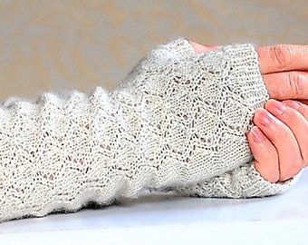 Lace Mitts pdf Knitting Pattern