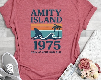 Dinastia Amity Police Jaws T Shirt M - Foto 8