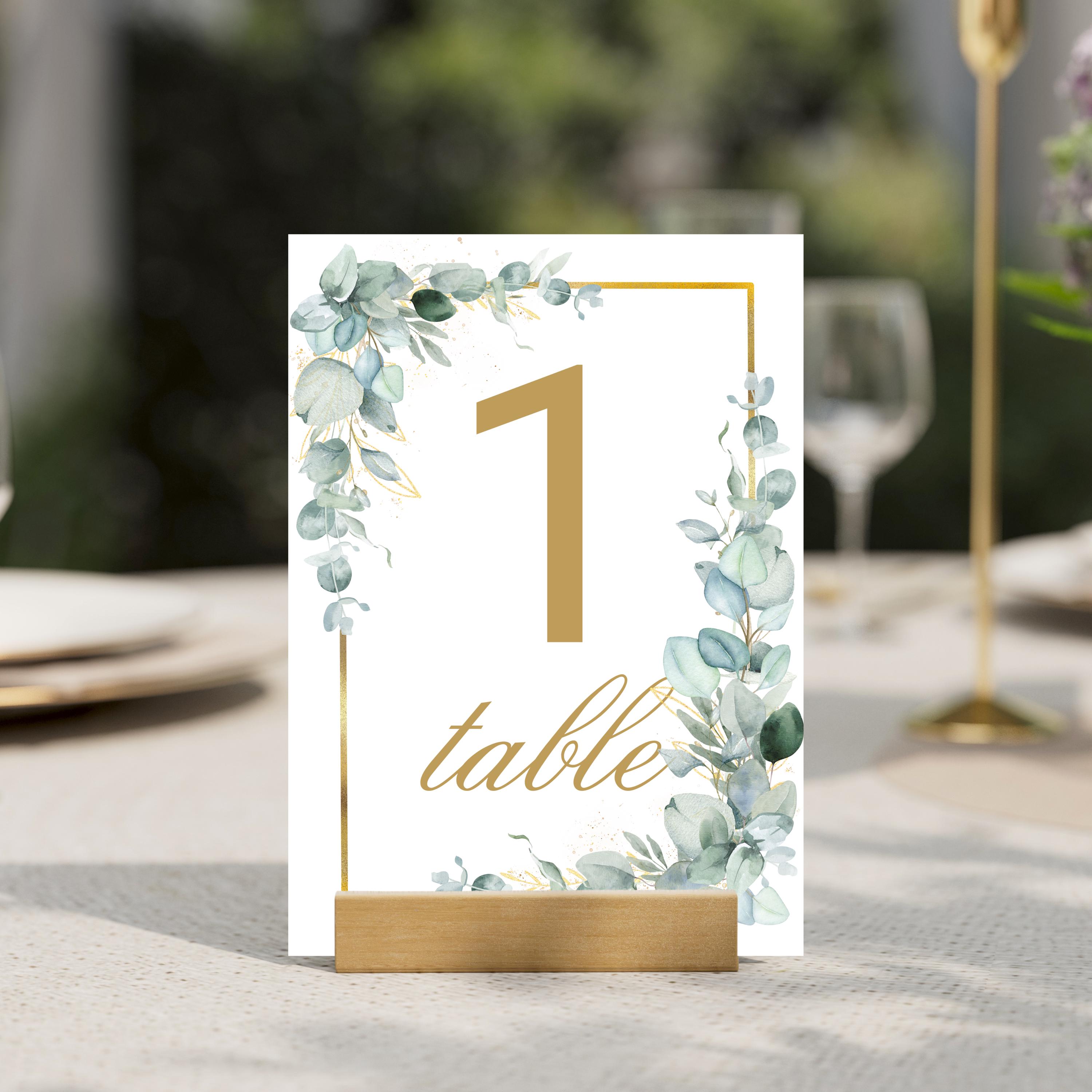 Eucalyptus and Gold Frame Clipart, Green Leaves Garland PNG, Greenery ...