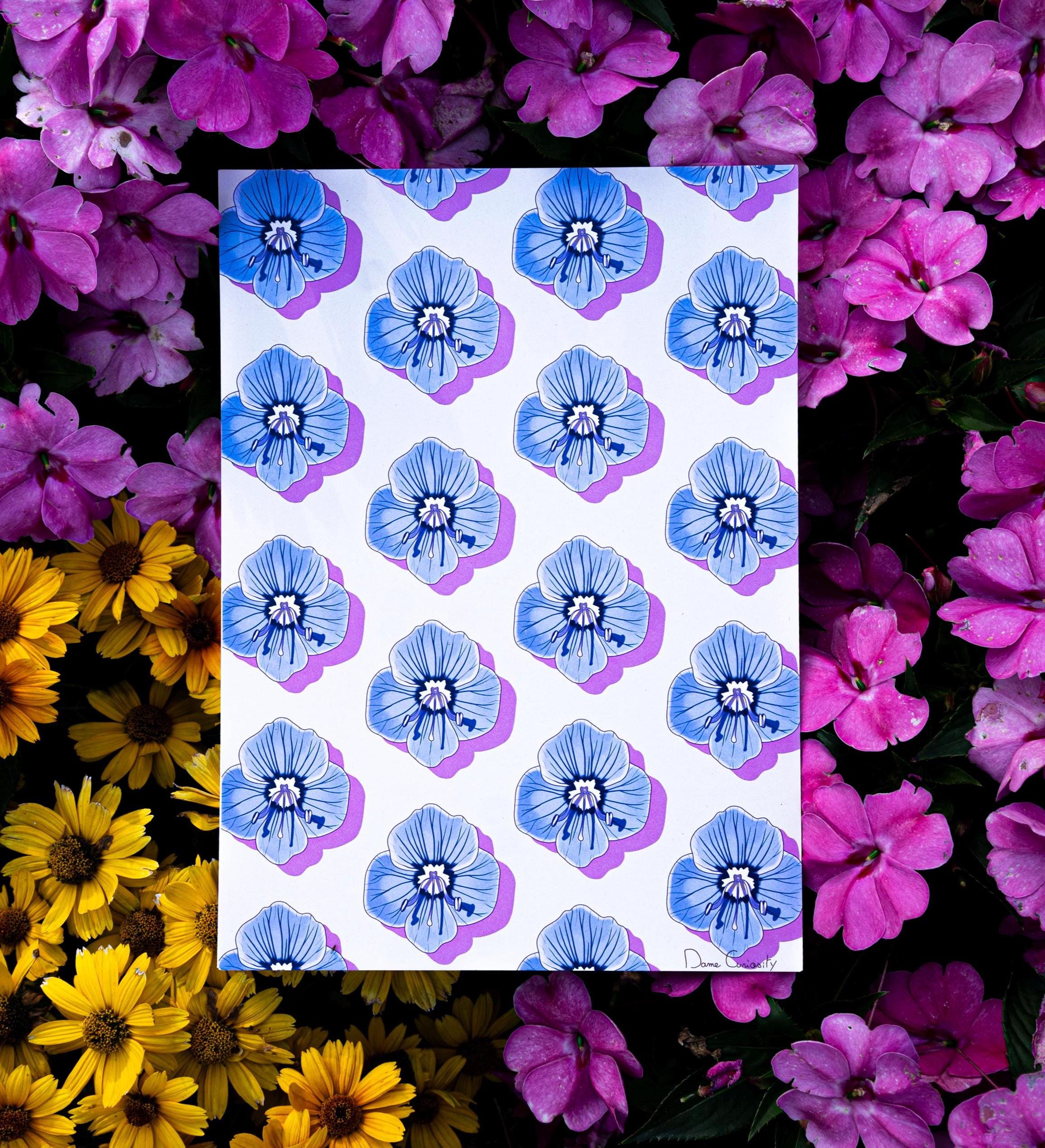 Bobina Cellophane Con Stampa Fiori Rossi (1 Pz -120m X 80cm - Foto 7