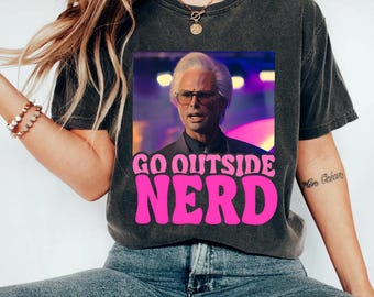 Baby Billy Go Outside Nerd Meme Tee Shirt, Retro tshirt, vintage movie Gift
