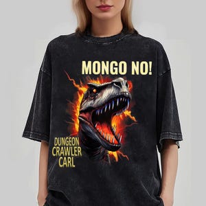 Dungeon Crawler Carl Shirt, Princess Donut & Mongo Gift, Geek fashion