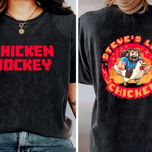 Chicken Jockey Shirt - Funny Farm Animal Tee, Chicken Jockey, Funny Jack Black Shirt