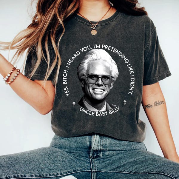 Camiseta Baby Billy Go Outside Nerd Meme, camiseta retrô, presente de filme vintage