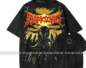 Bloodborne Tシャツ、ユニセックスメタルスタイルフロムソフトウェア