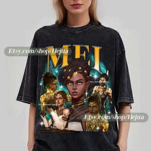 Mel Arcane T-Shirt Unisex Vintage StreetwearShirt Anime Apparel fanmerch lol Merchandise Fan gift