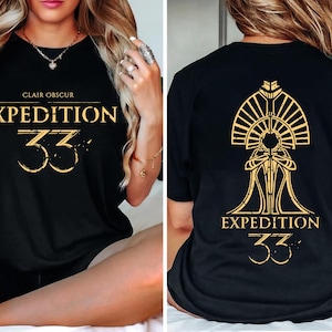 Esquie Clair Obscur Expedition 33 Shirt, Clair Obscur, Fan Gift, Gamer Gift