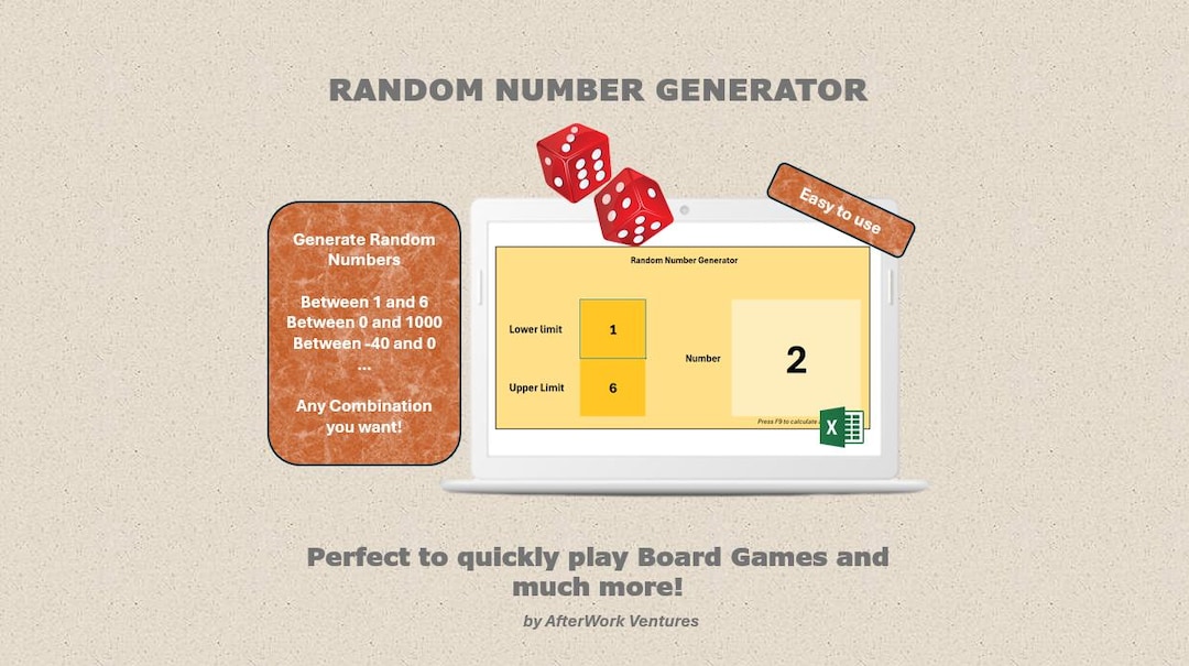 Instant Random Number Generator | Board Games | Raffles | Dice ...