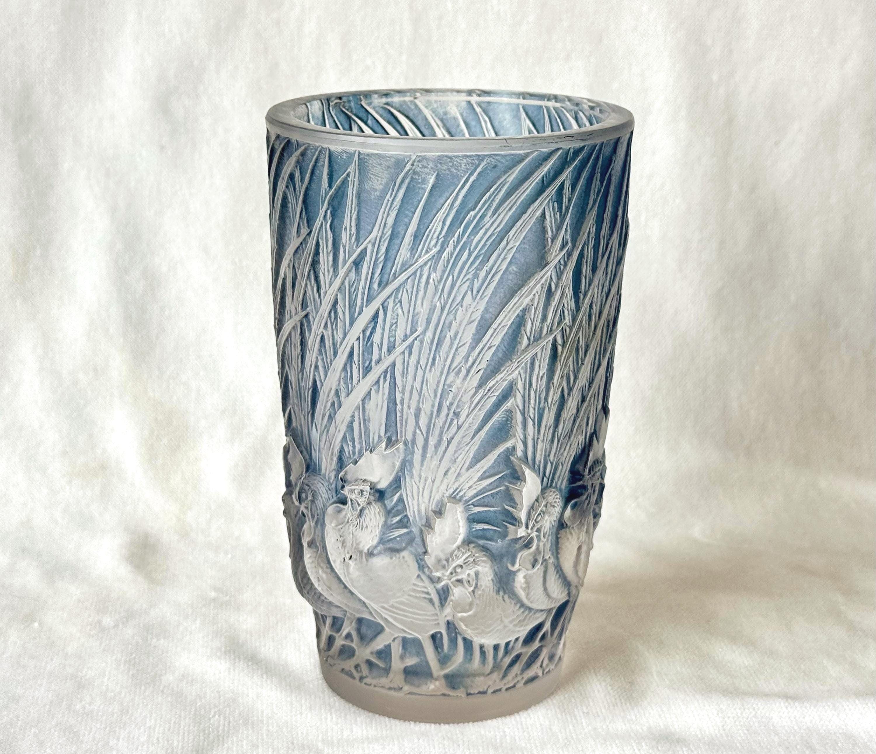 Lalique crystal bird vase - Etsy 日本