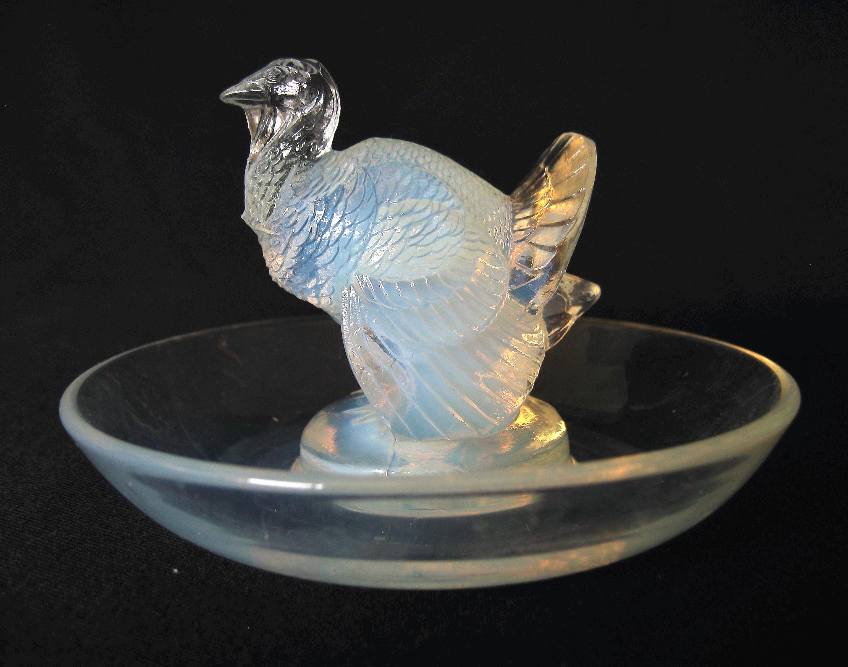 Lalique Blue Bird - Etsy