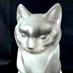 LALIQUE 猫のクリスタル彫刻 Lalique Cat - Etsy UK