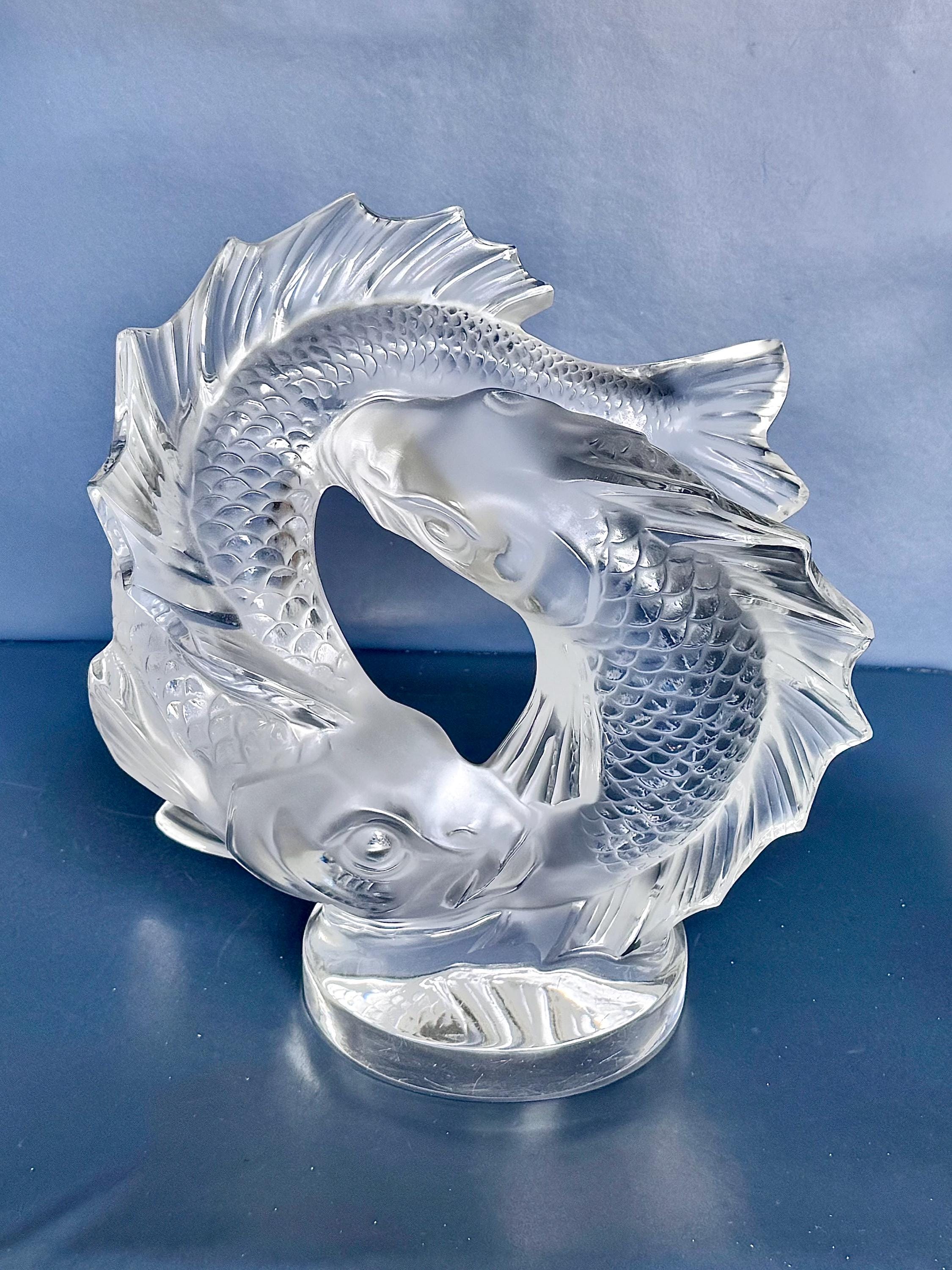 Lalique Glass Fish - Etsy