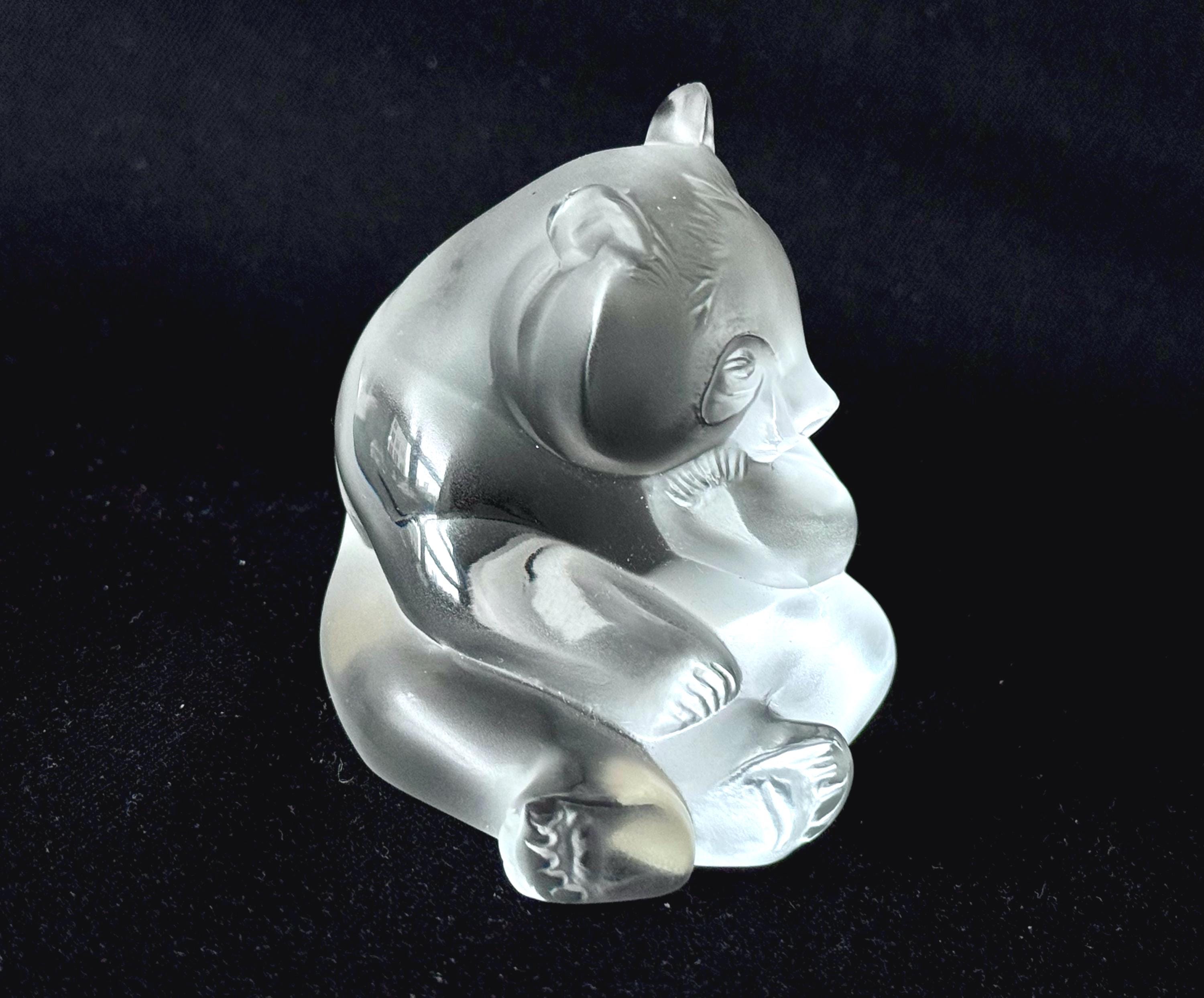 LALIQUE ラリック サーカスベア ベア クマ オブジェ クリスタル Lalique Bears - Etsy