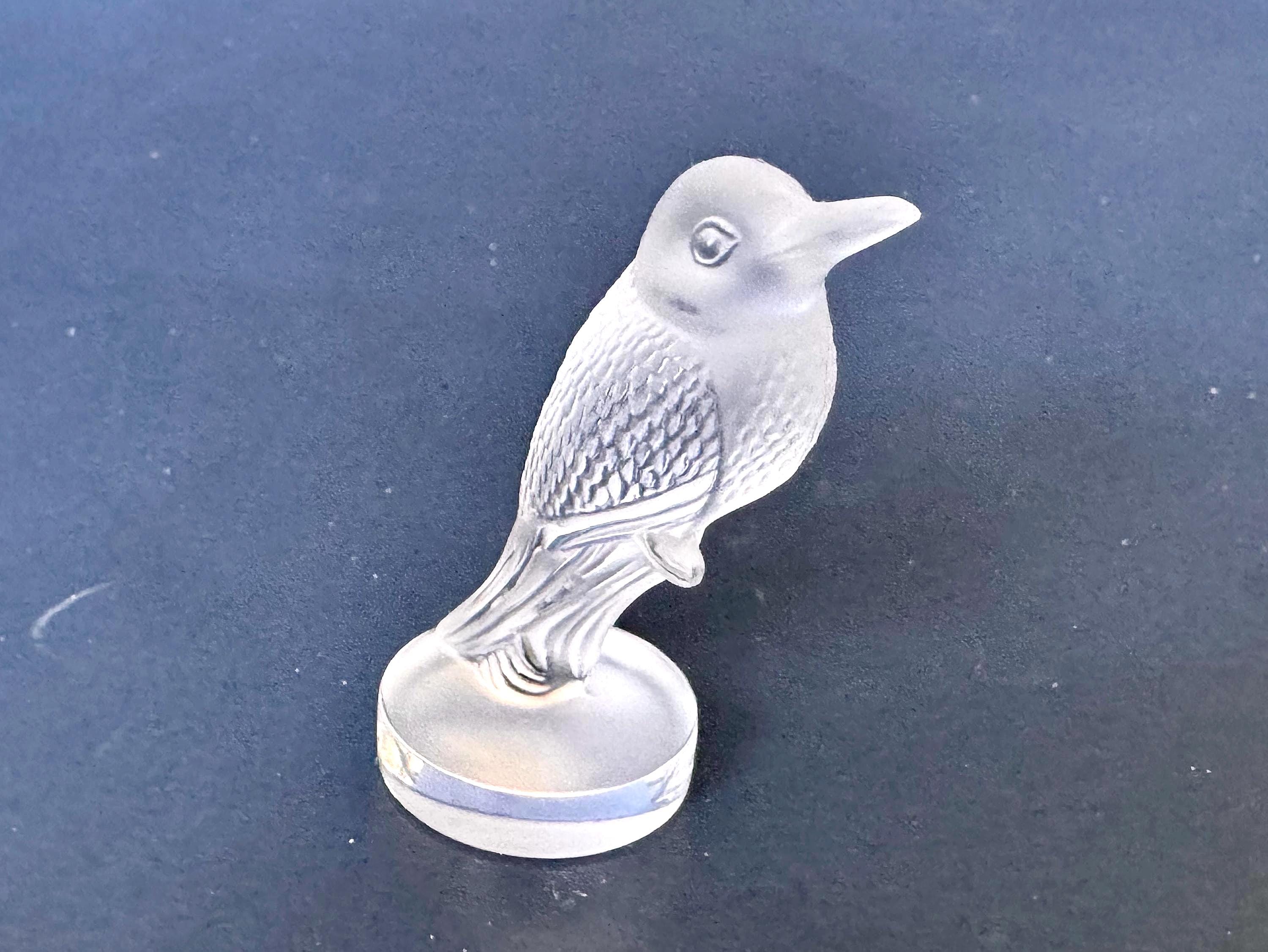 Lalique crystal bird vase - Etsy 日本