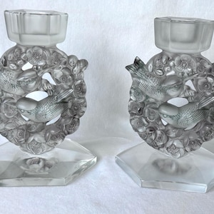 Lalique candle holder - Etsy 日本