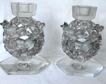 ルネラリック LALIQUE ピンソン PINSON 鳥柄 エモーショナルな